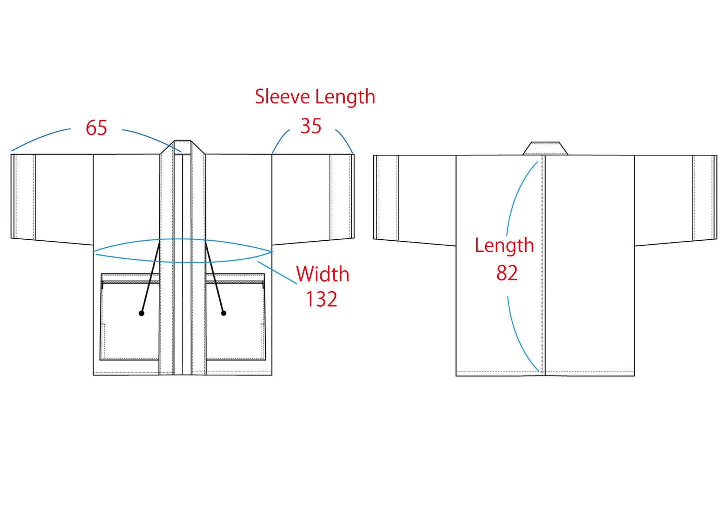 法被Happi Jacket / pattern1 ウツボ