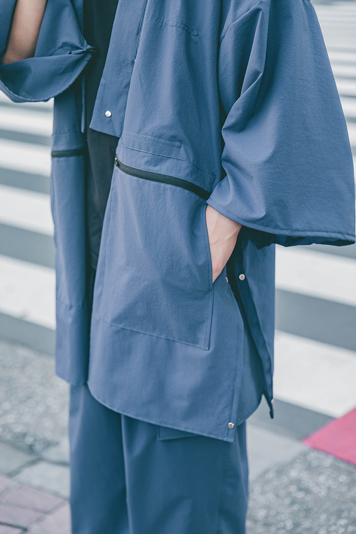 法被 Happi Jacket & Pants SET Blue