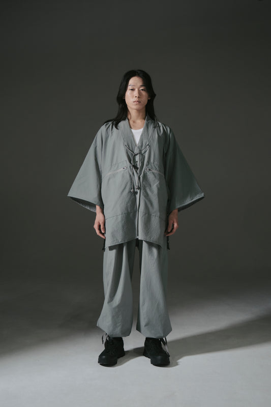 法被 Happi Jacket & Pants SET Green Gray