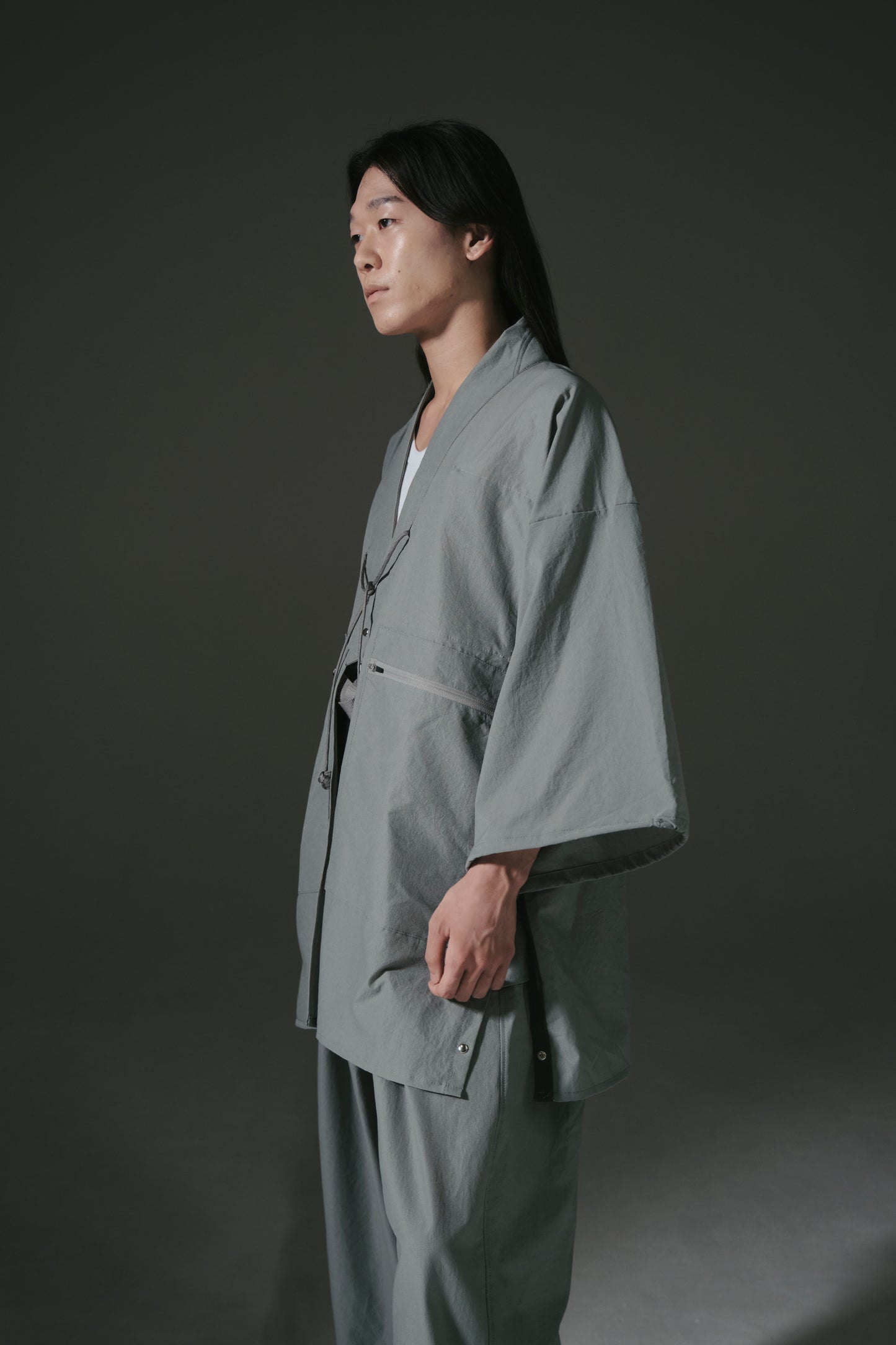 2nd 法被 Happi Jacket / Green Gray