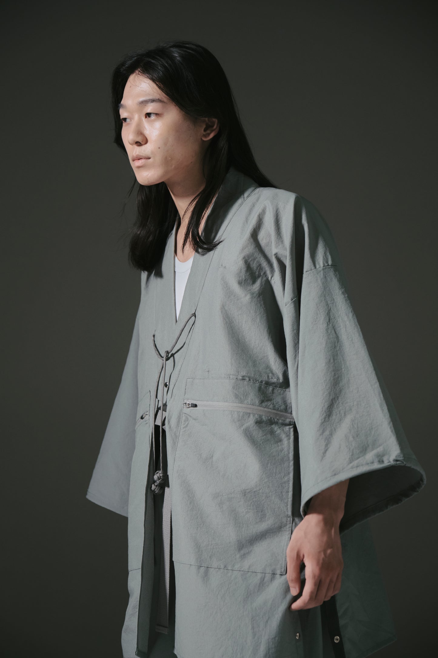 2nd 法被 Happi Jacket / Green Gray