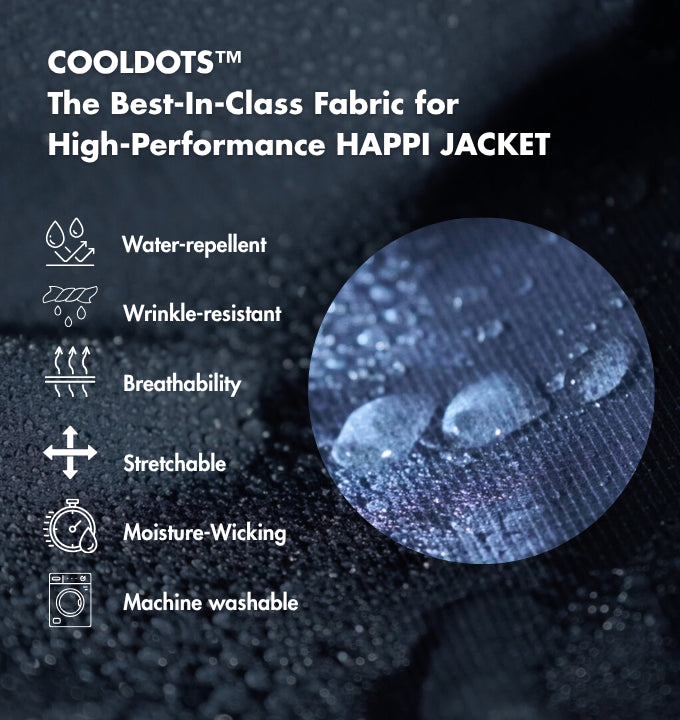 2nd 法被 Happi Jacket / Black